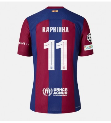 Barcelona Raphinha Belloli #11 Hemmatröja 2023-24 Kortärmad